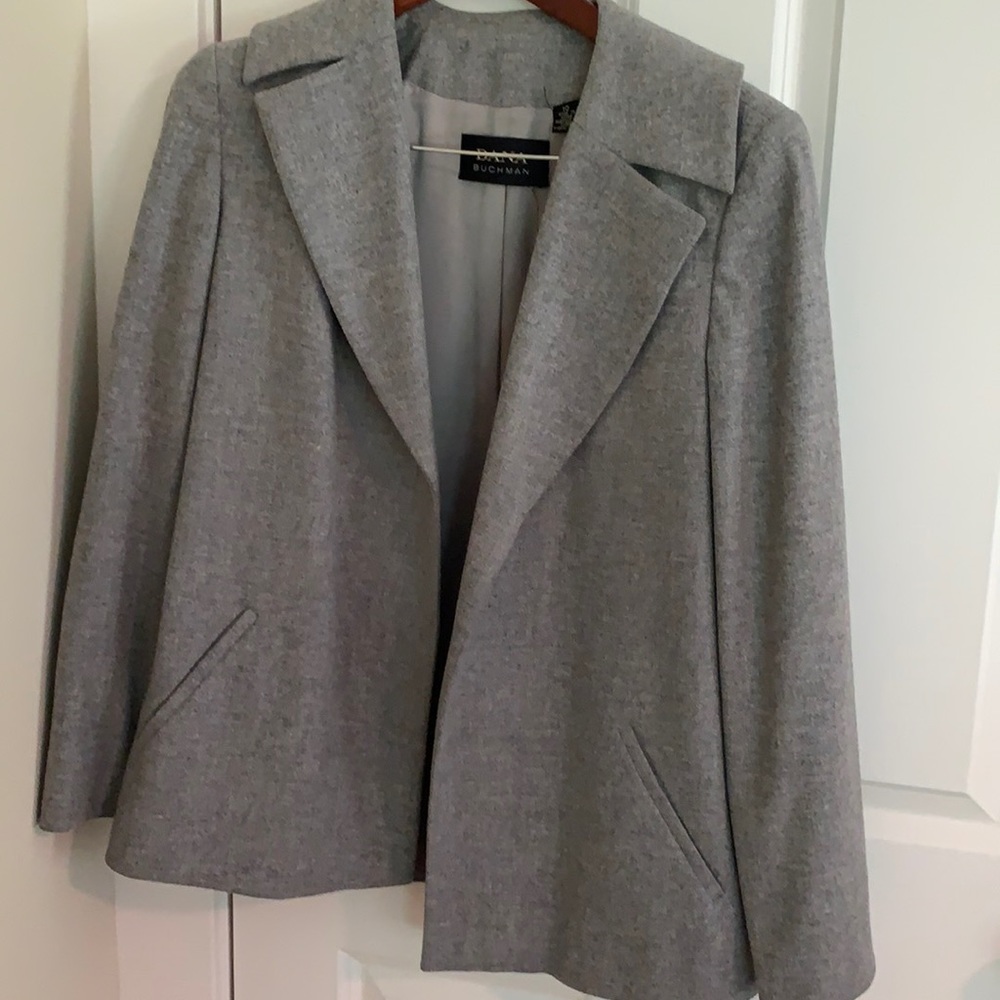 Dana Buchman open front jacket with matching skirt